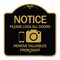 Signmission Lock All Doors Remove Valuable from Sight With Cell Phone and Camera G, A-DES-BG-1818-23531 A-DES-BG-1818-23531 - alternate 1
